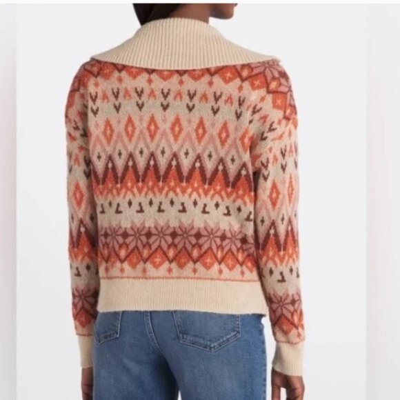 NEW! The General Good Sayf Long Sleeve Collard Sweater - Size Medium - Picture 2 of 3